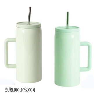 40 oz Daily Sipper Stainless Steel Tumbler with Soft Grip Handle