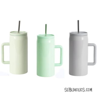 40 oz Barrel Stainless Steel Tumbler with Soft Grip Handle