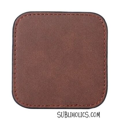 Set of 4 Leatherette Coasters for Laser Engraving - Image 7