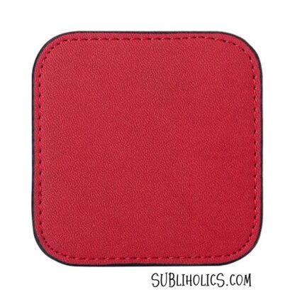 Set of 4 Leatherette Coasters for Laser Engraving - Image 6