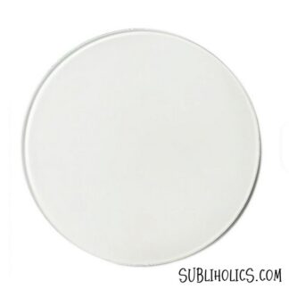 Glass Sublimation Cutting Board 8" (20 CM) Round - Smooth Surface
