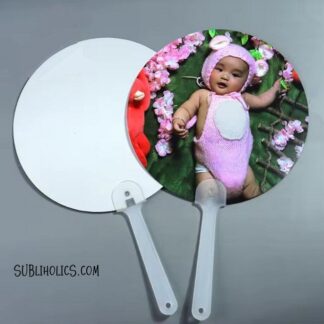 Round Fan for Sublimation - Pack of 5