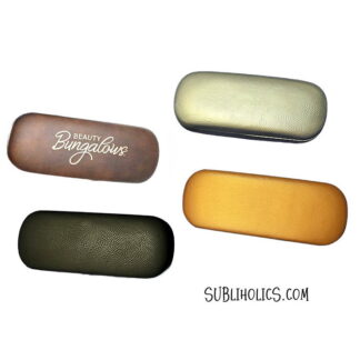 Leatherette Glasses Hard Case for Laser Engraving