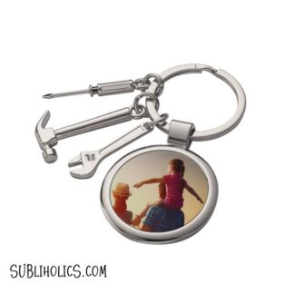 Tool Keychain for Sublimation