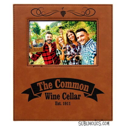 Leatherette Photo Frame for Laser Engraving - Image 3