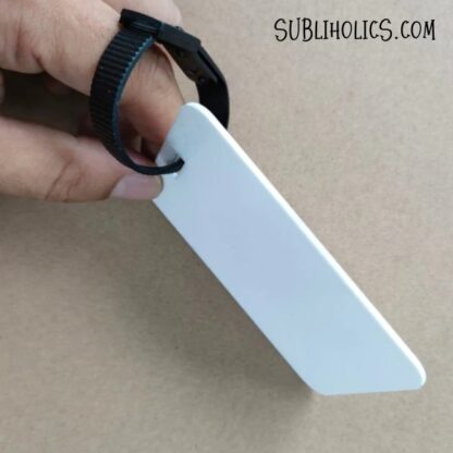 Luggage Tag Sublimation Plastic - Double Sided Print - Image 2