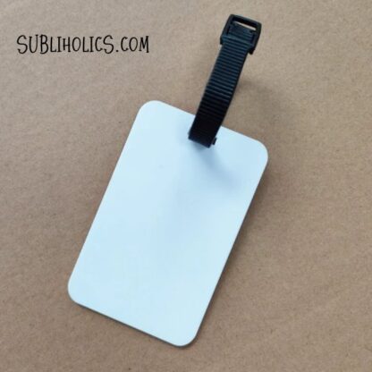Luggage Tag Sublimation Plastic - Double Sided Print