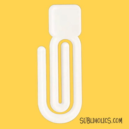 Acrylic Paper Clip Bookmarks with Top Square for Sublimation - Image 2