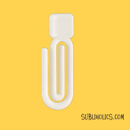 Acrylic Paper Clip Bookmarks with Top Square for Sublimation - Image 4