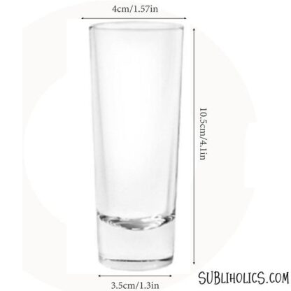 Shot Glass - 3 oz Clear - Image 2