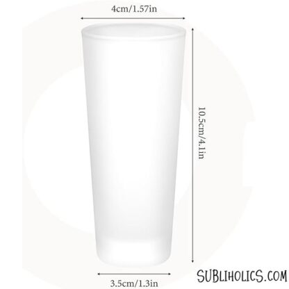 Shot Glass - 3 oz Frosted - Image 2