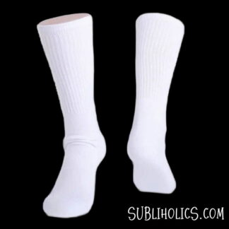Socks for Sublimation - White - 5 Sizes