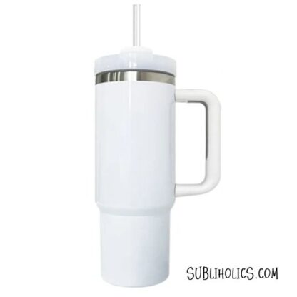 30 oz Stanley Style White Gen2 Sublimation Tumblers