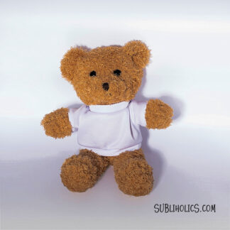 30 CM Teddy Bear wearing Sublimation T-Shirt