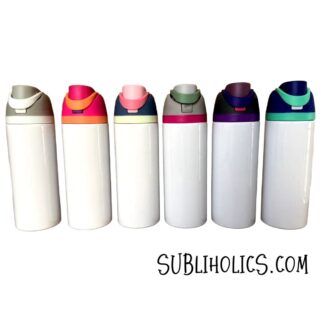 22 oz Owala Style Spout and Straw Tumblers for Sublimation