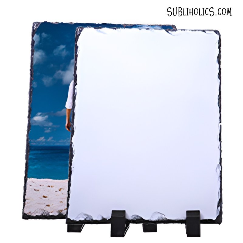 Tumbled Stone Gloss Sublimation Slate Style #3 Rectangle - Image 2