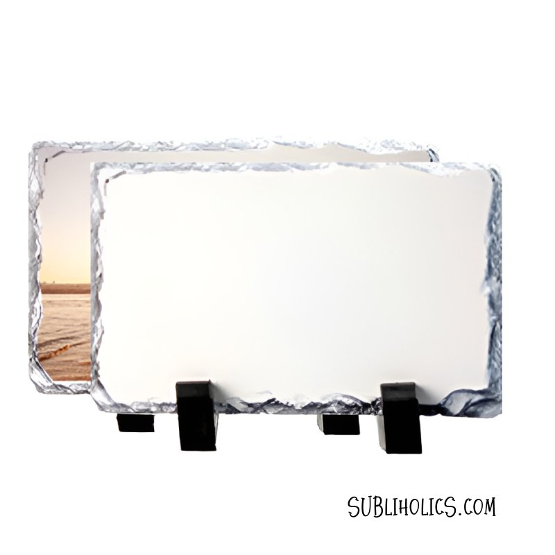 Tumbled Stone Gloss Sublimation Slate Style #3 Rectangle