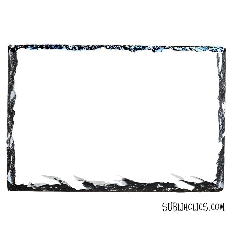 Tumbled Stone Gloss Sublimation Slate Style #3 Rectangle - Image 3