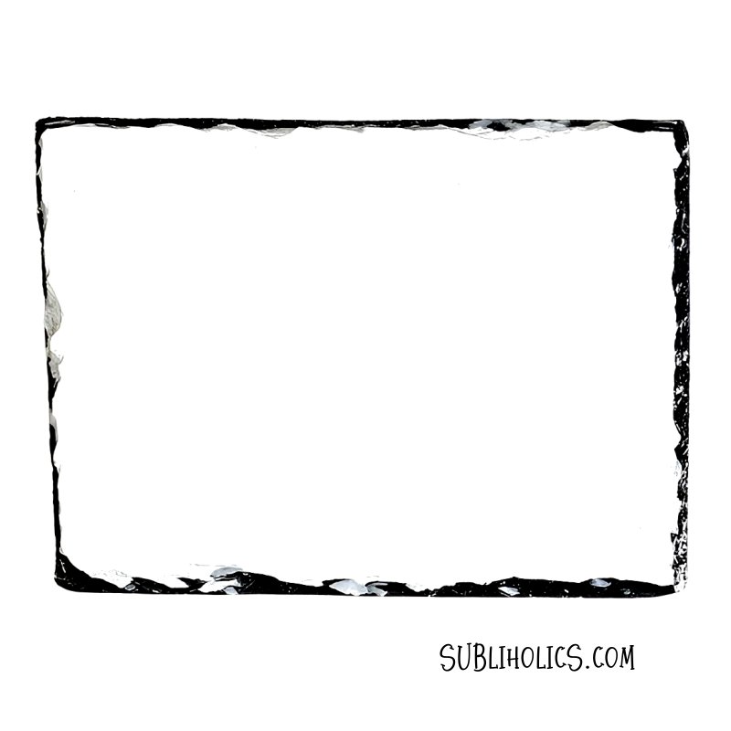 Tumbled Stone Gloss Sublimation Slate Style #3 Rectangle - Image 5