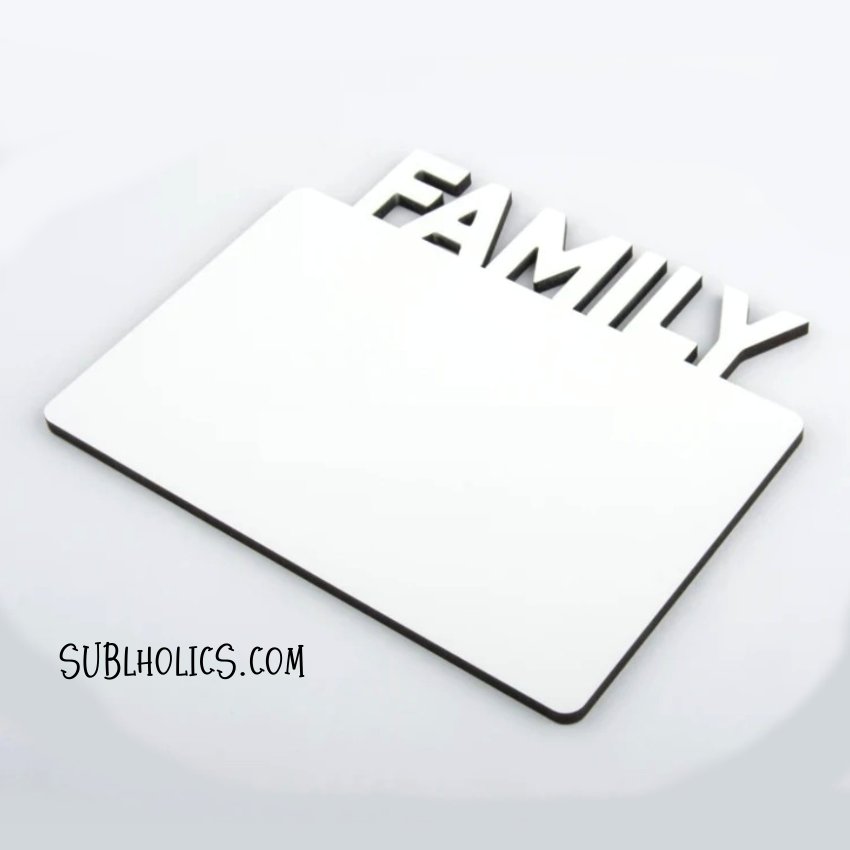 MDF Photo Sublimation Panel #11 - Family - Image 2