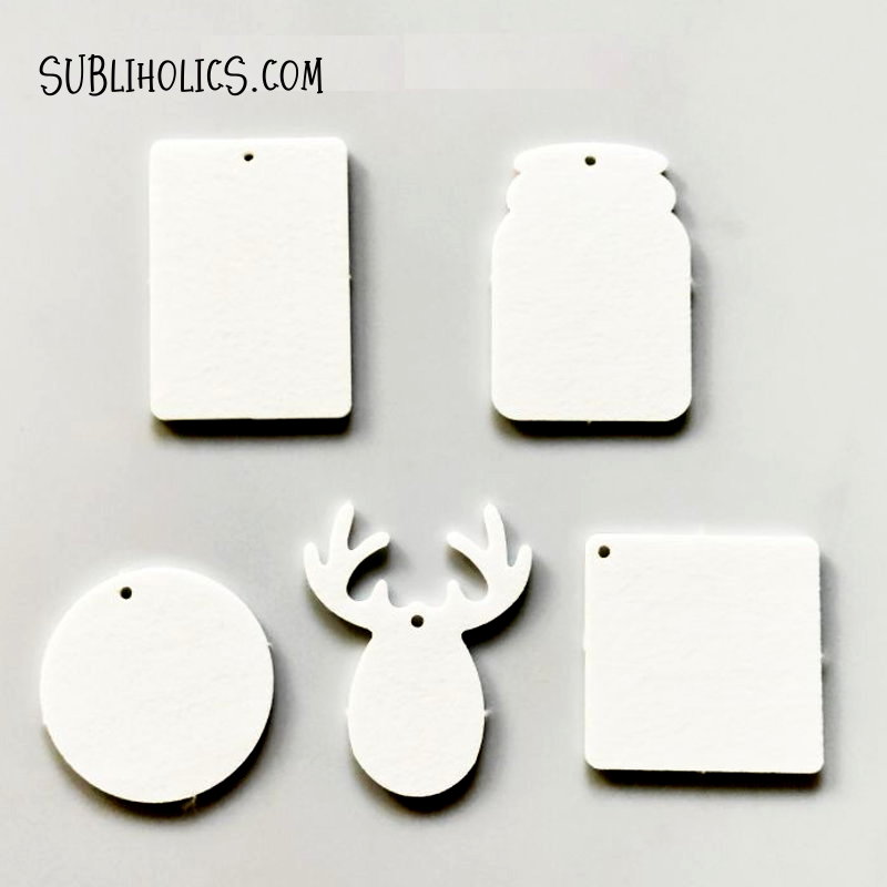 Air Freshener Felt Sublimation Blanks - Image 2