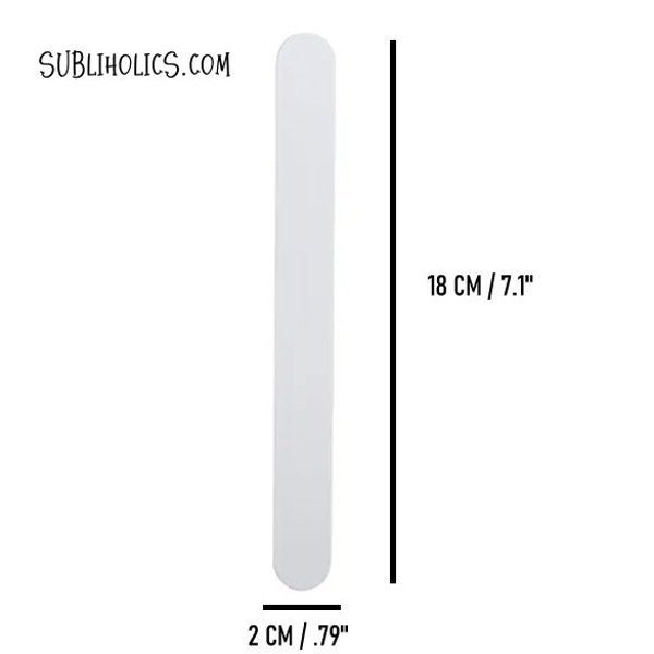 Rounded Edge Nail Files - Stainless Steel for Sublimation - Image 4