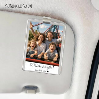 Acrylic Car Visor Clip for Sublimation