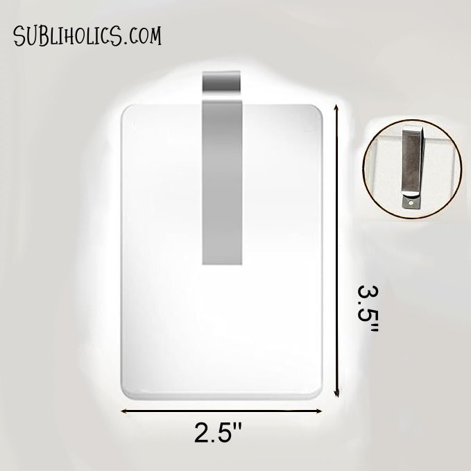 Acrylic Car Visor Clip for Sublimation - Image 3
