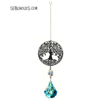 Large Tree of Life Suncatcher for Wind Spinners